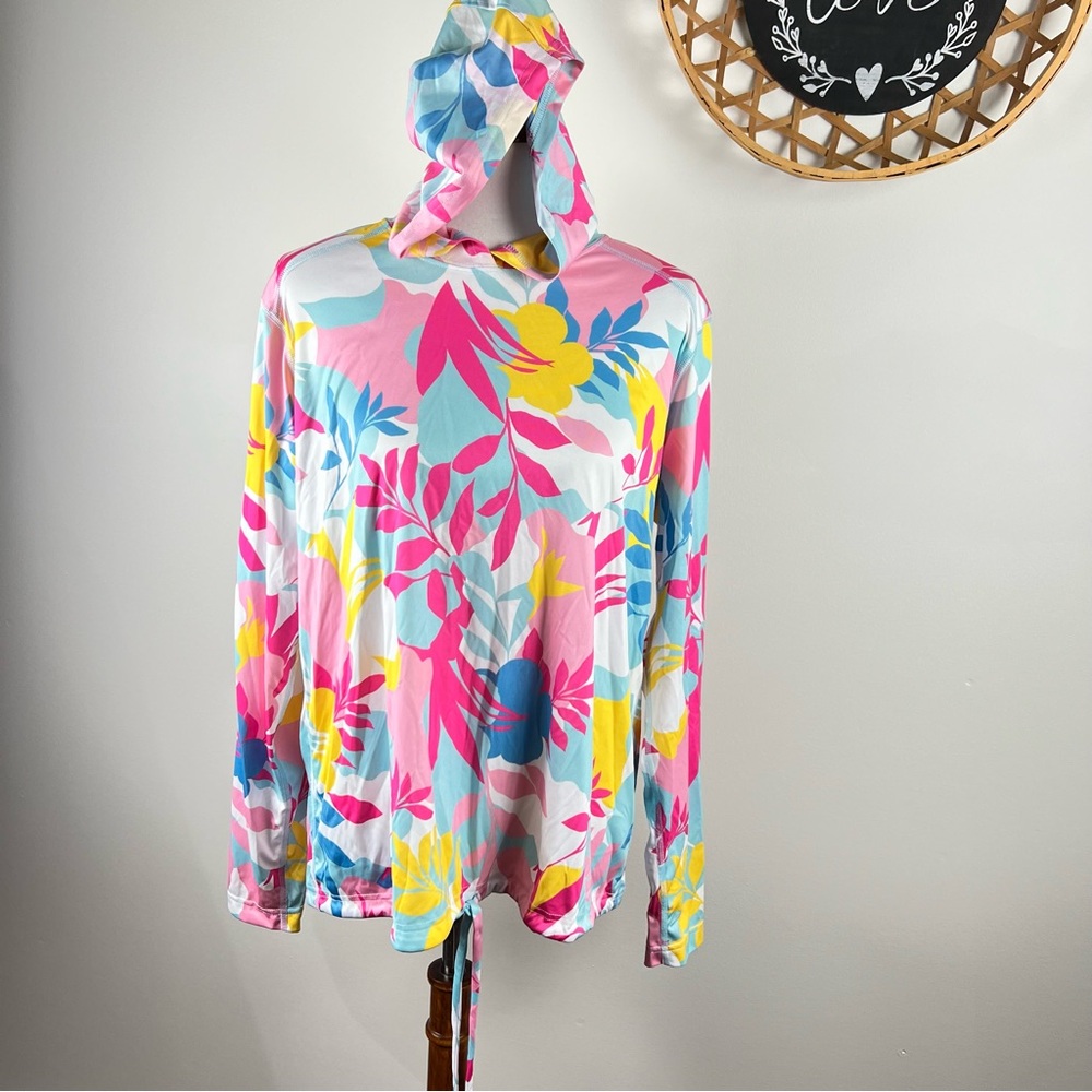 Columbia Multicolor Floral Hoodie